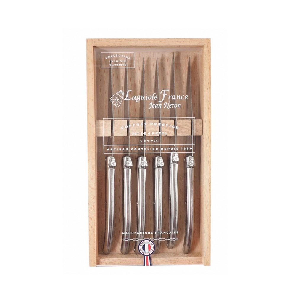 Laguiole Knives in Wooden Box