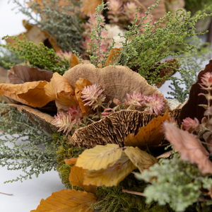 Foraged Wreath - (dried & made to order)