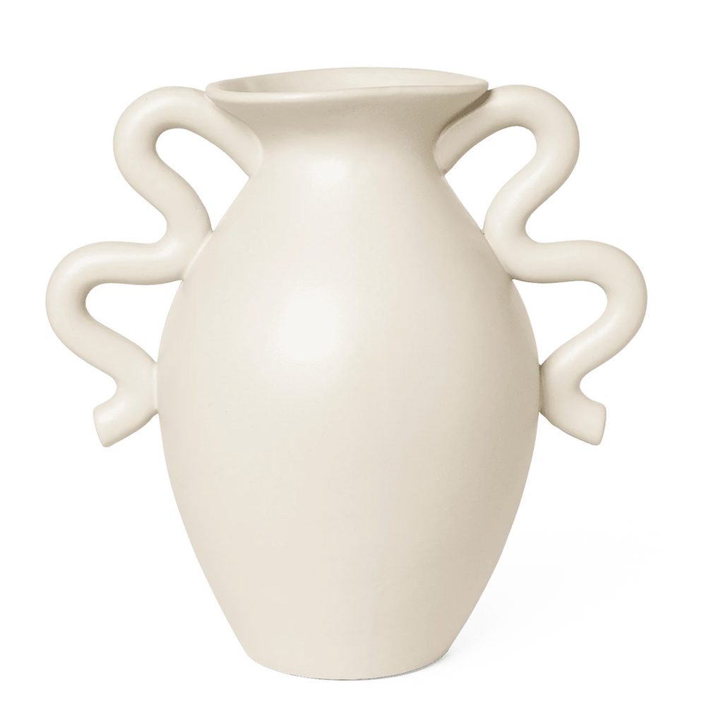 White Verso Sculptural Vase