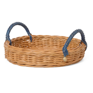 Blue Handle Basket